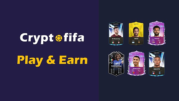 cryptofifa 是一款基于nft的加密球星卡牌gamefi平台,将传统足球游戏