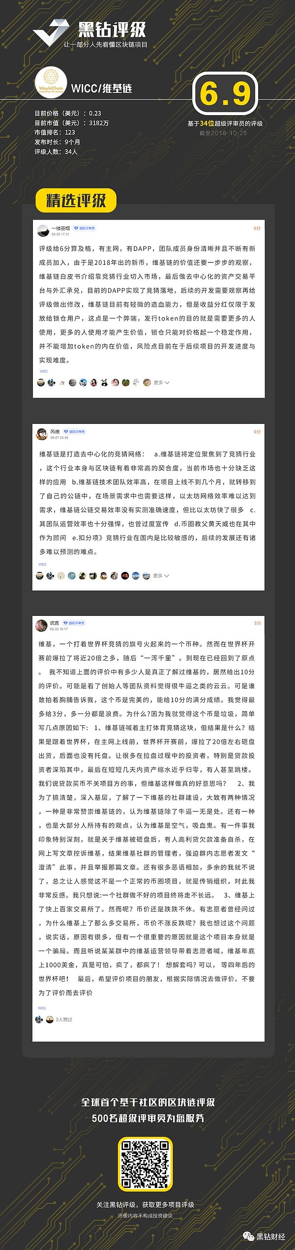 维基链综合评级报告