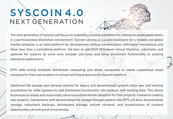 主节点币种寻宝 区块链版淘宝——Syscoin