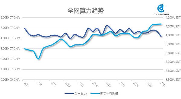 Chaindigg BTC数据周报(2019年第12期 总第24期）