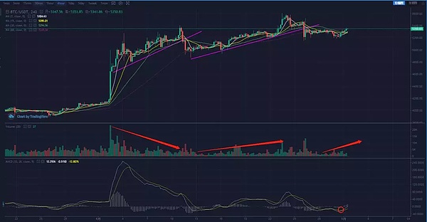 上海币王：5月1日定投多仓逐步获利减持 落袋为安是王道