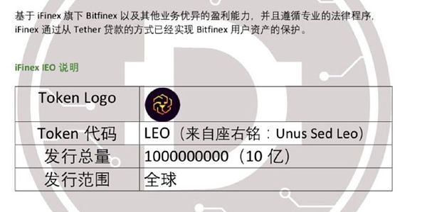 圈重点：一文读懂 Bitfinex 的 LEO 新版白皮书