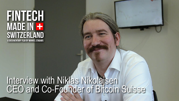 Bitcoin Suisse首席执行官Niklas Nikolajsen