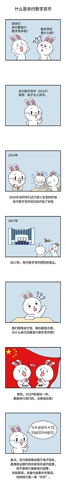 漫画 央行数字货币全解析 区块链 金色财经