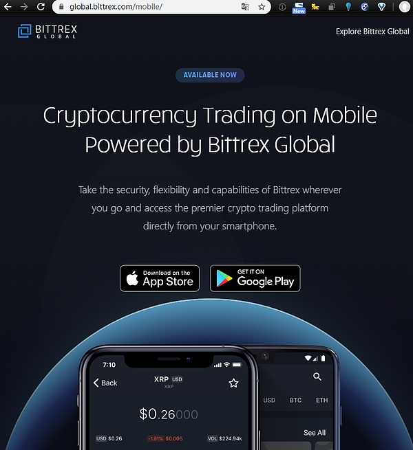 从bittrex Global交易所展望加密货币交易的未来金色财经